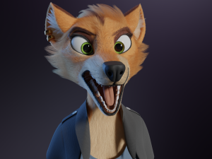 Rachel Anthro Dingo Model 3D