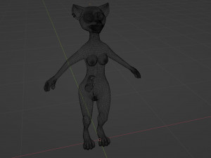 Rachel Anthro Dingo Model 3D