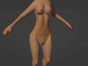 Rachel Anthro Dingo 3D Model
