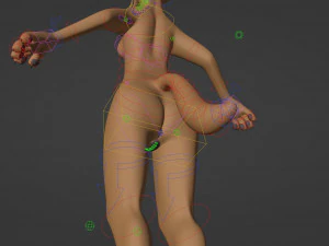 Rachel Anthro Dingo 3D Model