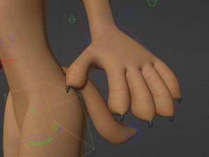 Rachel Anthro Dingo Model 3D