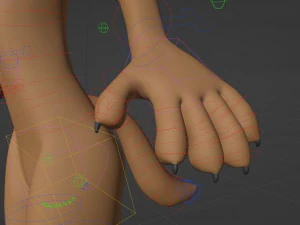 Rachel Anthro Dingo 3D Model