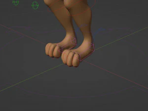 Rachel Anthro Dingo 3D Model
