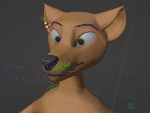 Rachel Anthro Dingo Model 3D
