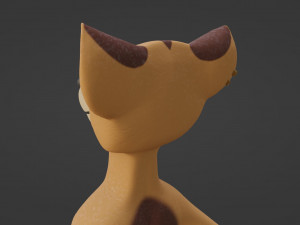 Rachel Anthro Dingo Model 3D