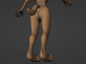 Rachel Anthro Dingo Model 3D