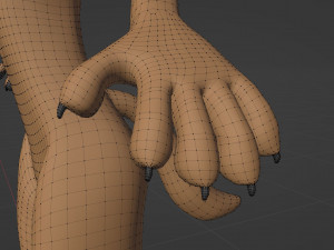 Rachel Anthro Dingo Model 3D