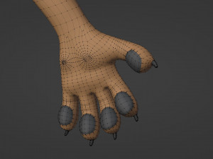 Rachel Anthro Dingo Model 3D