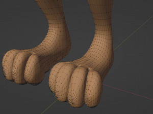 Rachel Anthro Dingo Model 3D