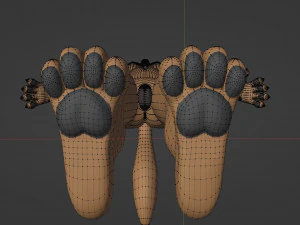 Rachel Anthro Dingo 3D Model