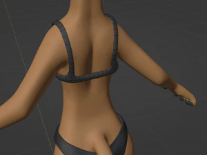 Rachel Anthro Dingo 3D Model