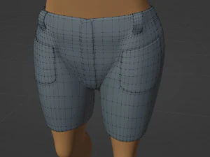 Rachel Anthro Dingo 3D Model