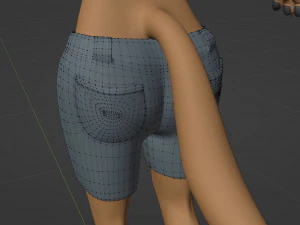Rachel Anthro Dingo 3D Model