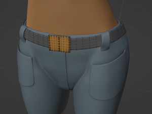 Rachel Anthro Dingo Model 3D