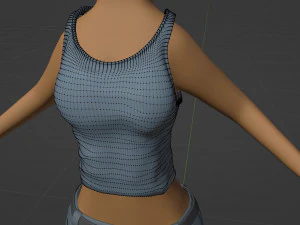 Rachel Anthro Dingo 3D Model