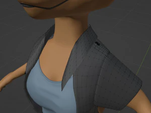 Rachel Anthro Dingo 3D Model