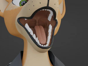 Rachel Anthro Dingo 3D Model