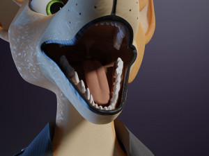 Rachel Anthro Dingo Model 3D