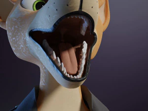 Rachel Anthro Dingo 3D Model