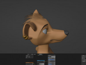 Rachel Anthro Dingo Model 3D