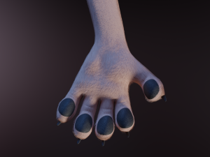 Maylin Anthro Wolf 3D Модель