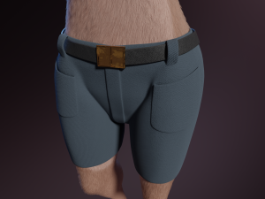 Maylin Anthro Wolf 3D Модель