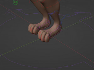Maylin Anthro Wolf 3D Модель