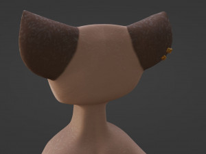 Maylin Anthro Wolf 3D Модель