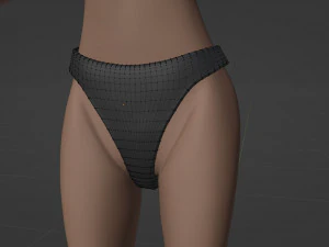 Maylin Anthro Wolf 3D Model