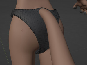 Maylin Anthro Wolf 3D Модель