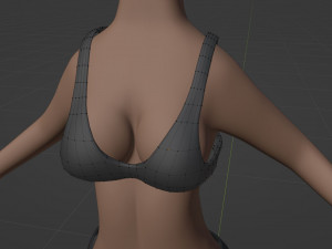Maylin Anthro Wolf 3D Модель