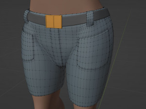 Maylin Anthro Wolf 3D Модель
