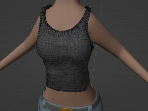 Maylin Anthro Wolf 3D Модель