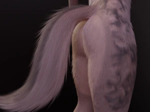 Kovu Anthro Lupo Modello 3D