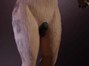 Kovu Anthro Lupo Modello 3D
