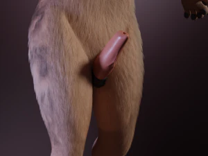 Kovu Anthro Lupo Modello 3D