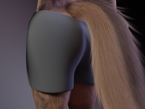 Kovu Anthro Wolf 3D Model