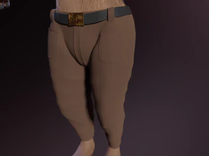 Kovu Anthro Lupo Modello 3D