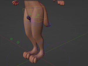 Kovu Anthro Lupo Modello 3D