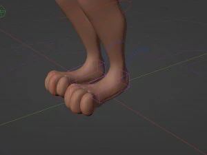 Kovu Anthro Lupo Modello 3D