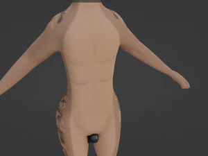 Kovu Anthro Lupo Modello 3D