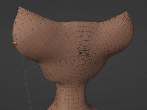 Kovu Anthro Wolf 3D Model