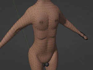 Kovu Anthro Lupo Modello 3D