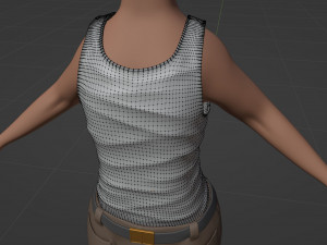 Kovu Anthro Wolf 3D Model