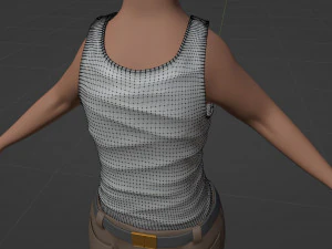 Kovu Anthro Lupo Modello 3D