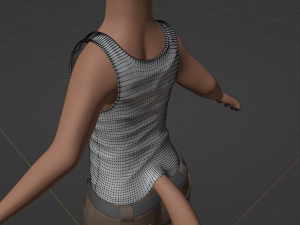 Kovu Anthro Wolf 3D Model
