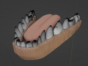 Kovu Anthro Wolf 3D Model