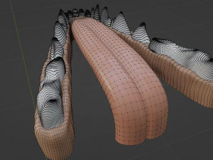 Kovu Anthro Lupo Modello 3D