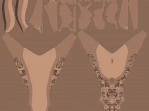 Kovu Anthro Lupo Modello 3D