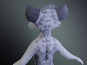 Magnus Anthro Wolf 3D Модель